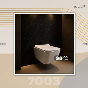WC muri me formë katrore T7003