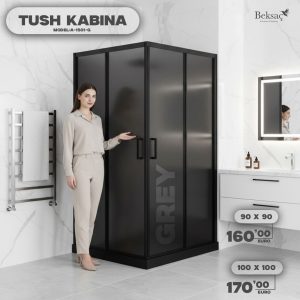 Kabinë Dushi Trekëndëshe