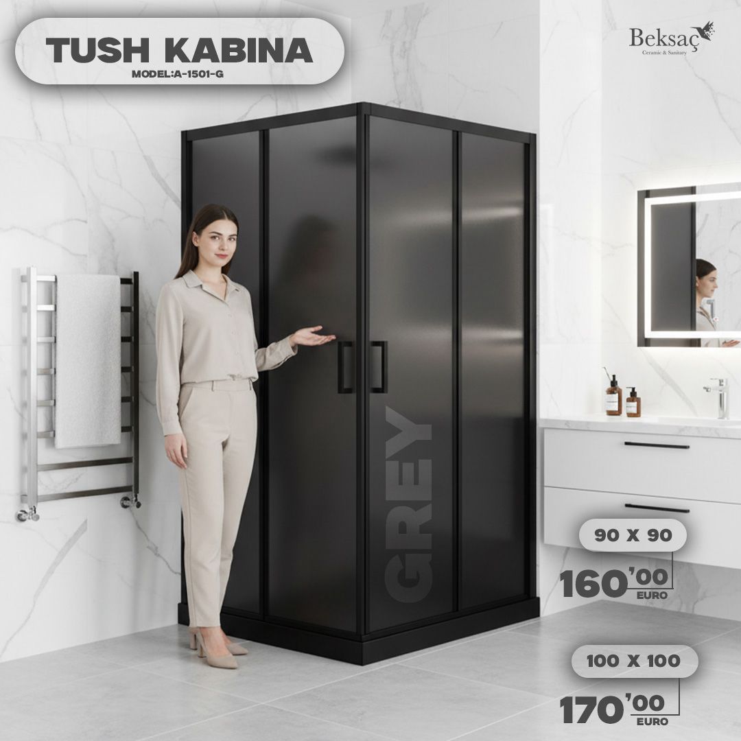 Kabinë Dushi Trekëndëshe