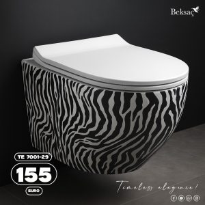 Guace e murit me dizajn Zebra