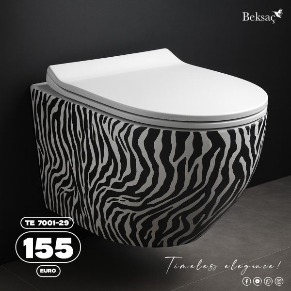 Guace e murit me dizajn Zebra